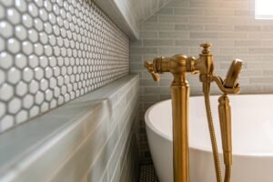 Read more about the article Hexagon Tile Bathroom Ideas: Floors, Showers, and Accents
