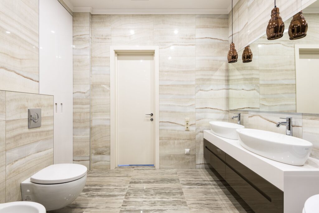 Bathroom floor tile ceramic